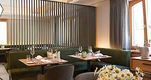 Gemütliches Restaurant im Urlaubshotel im Bayerischen Wald